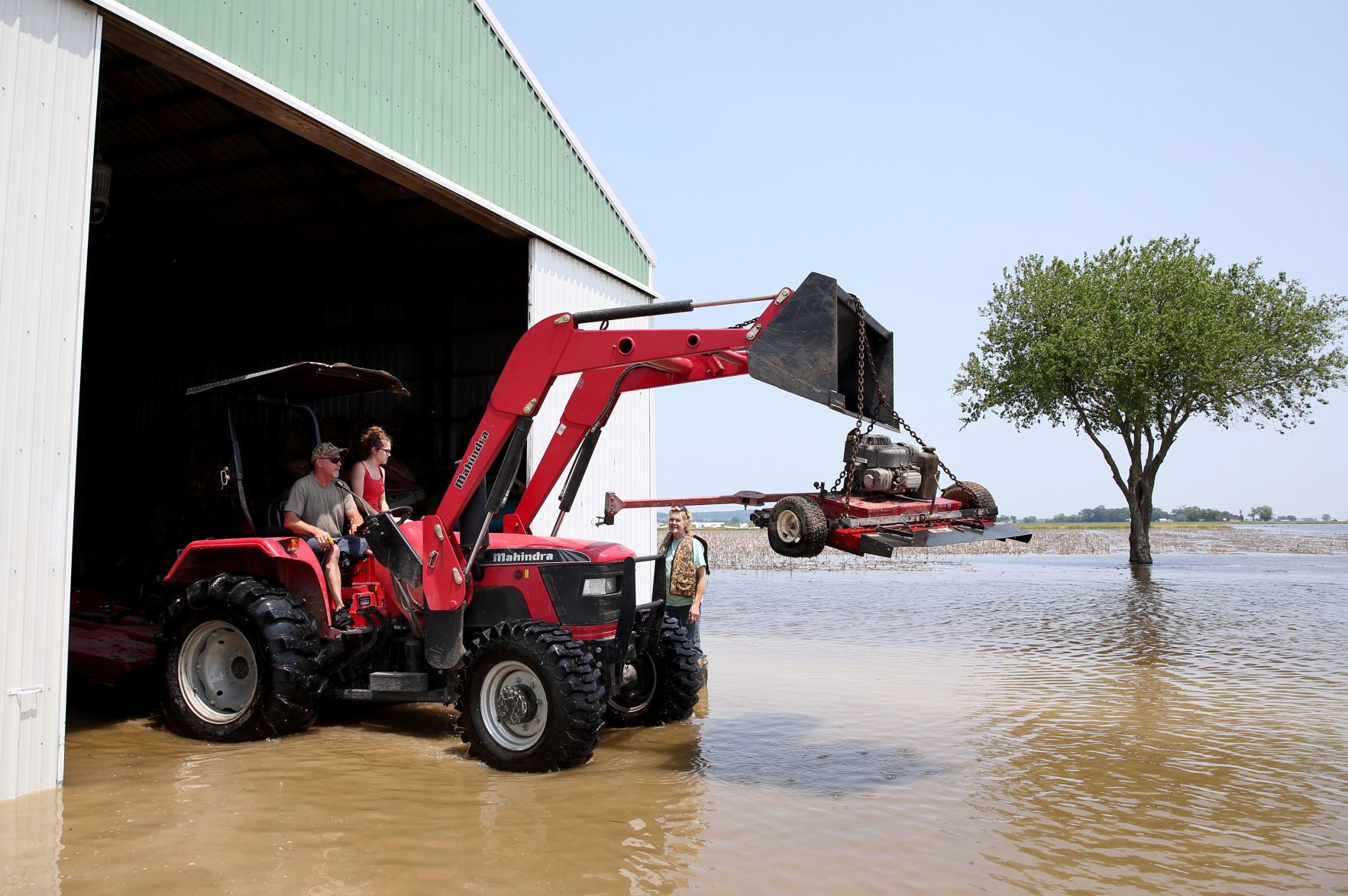 Mississippi River flooding in St. Charles County
